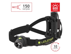 Фонарь налобный "LED Lenser" NEO10R (черный)