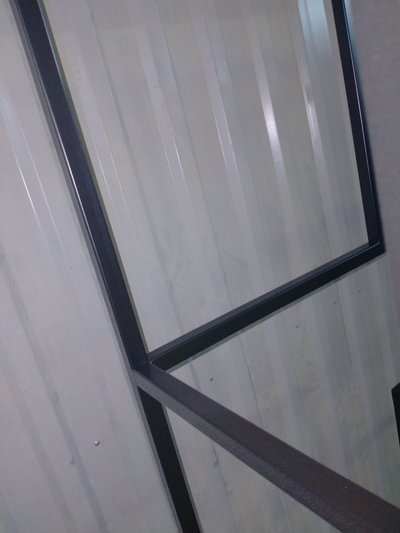 Стеллаж 1100х2350х350 профильная труба 20х20