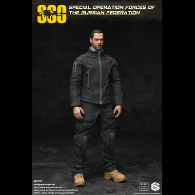 ПРЕДЗАКАЗ - Пулеметчик ССО РФ - Коллекционная ФИГУРКА 1/6 scale Special Operation Forces of The Russian Federation (SSO) (26075С) - Easy&amp;Simple ?ЦЕНА: 26300 РУБ.?
