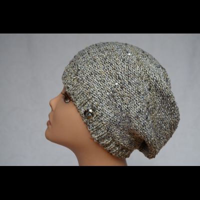 Берет итальянский летний Vizio Италия S A 2 ВО серебристый