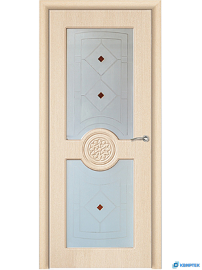 Дверь остекленная с покрытием ПВХ ДО-61 купить в Челябинске | КВИРТЕК