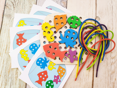 Шнуровка "В аквариуме"