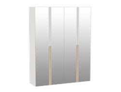 Спальня АВРОРА - Шкаф 4-х дверный с зеркальными дверями