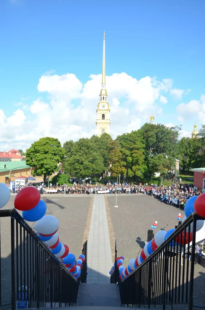 Вид с флажной башни