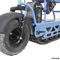 Гусеничный электровездеход SandBike Голубой