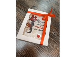 Пряник Подарочный "Загадала тебя" 16*12см