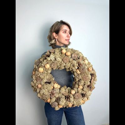 Новогодний венок № 1156