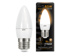 Лампа Gauss LED Candle E27 9.5W