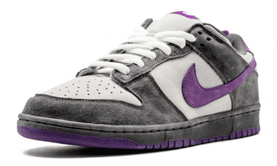 Nike SB Dunk Low Pro Purple Pigeon (Темно-серые) сбоку