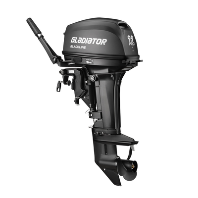 Лодочный мотор GLADIATOR G9.9PRO FHS BLACKLINE матовый