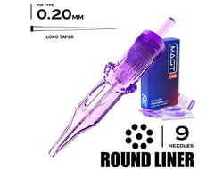 9 RLLT/0.20 - Round Liner Long Taper "MAST PRO"