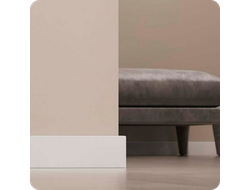 Плинтус МДФ Hannahholz Aktuell Wells Kollektion 401 под покраску 16х81х2400 мм.