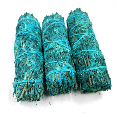 Пучок голубого шалфея с Гибискусом 10 см. (США)