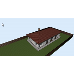 Одноэтажный дом с тремя спальнями 142м² (S42)