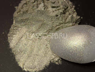 Перламутровый пигмент интерферентный "Магически Яркое Золото" 20-150 мкм