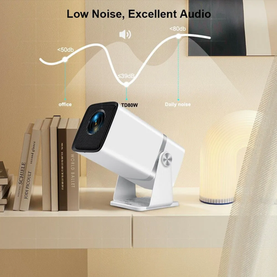 Портативный видеопроектор Thundeal TD80W со встроенным Android 13.0