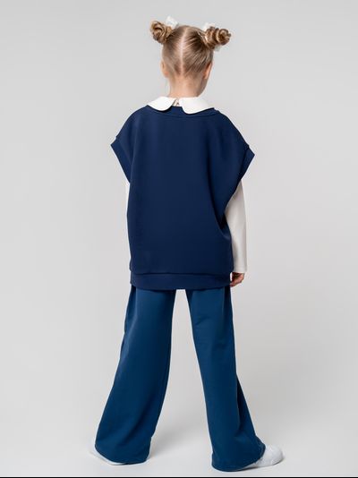 Жилетка трикотажная оверсайз