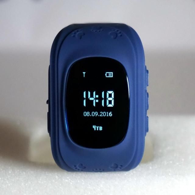 Детские часы с GPS трекером Smart Baby Watch Q50 (синий) купить по