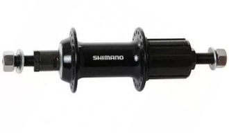 Втулка задн. Shimano TX500, 36H, 8/9/10ск, гайк., обод., черн., EFHTX5008DL