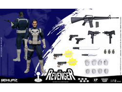 Каратель (The Punisher Arcade 1993) - КОЛЛЕКЦИОННАЯ ФИГУРКА 1/12 THE REVENGER ARCADE VIDEO GAMES SERIES (EKS06) - EKUAZ STUDIO