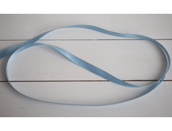 Лента репсовая голубая