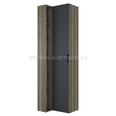 ОМ398 Шкаф угловой Борнео торцевой. Размер: 692*2322*608