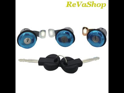 Комплект личинок замка двери Ситроен Берлинго Пежо Партнер (модификация 1)