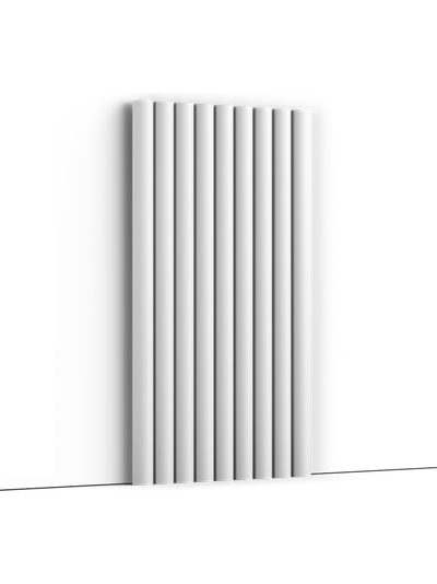 Декоративная стеновая 3D панель из полиуретана Orac Decor WX218 FLUTE XL