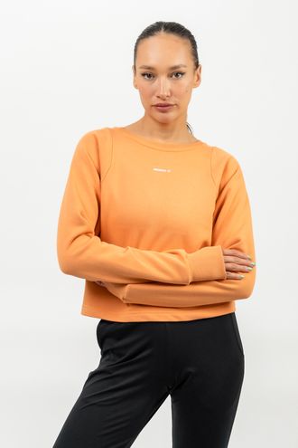 Свитшот CROP CREW NECK SWEATSHIRT GYM SPIRIT 483 Оранжевый