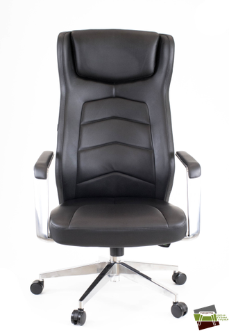 Кресло Everprof Parlament Кожа Черный