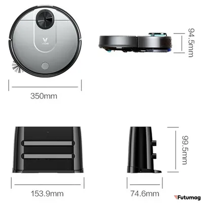 Робот-пылесос Xiaomi Viomi Vacuum Cleaning Robot