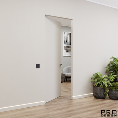 Комплект скрытой двери Pro Design Universal матовая эмаль 50 мм 2100 мм