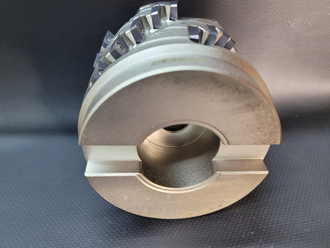 Фреза составная по металлу со сменными пластинами кукуруза 100 мм BAP400R-100-40-72M-6T-30P