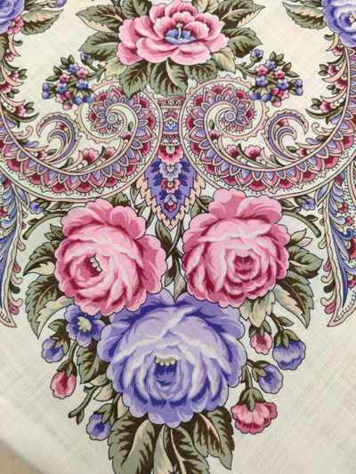 Павловопосадский платок На солнечной поляночке 2004-2