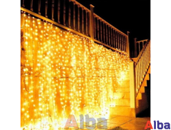 Занавес 2*1.5 м, ЖЕЛТЫЙ, IP54, статика