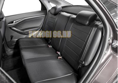 Авточехлы задняя спинка 40/60, рисунок Строчка для Mazda CX-5 I 2011-2017