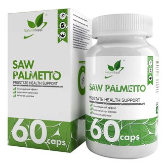 Со Пальметто (Saw Palmetto), 60 кап. (NaturalSupp)