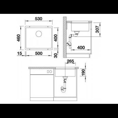 Мойка Blanco  Rotan 500-U