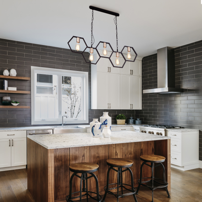 Подвесной светильник Eurosvet в стиле лофт Arnia 70117/5 черный