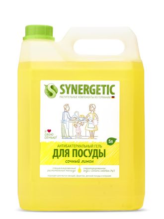 Средство для мытья посуды &quot;Synergetic&quot; 5л