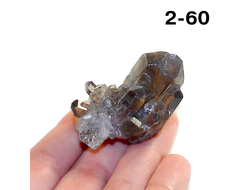 Раухтопаз натуральный (микро-друза) Казахстан №2-60: 23,5г - 39*24*29мм