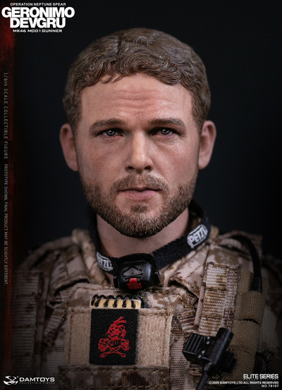 ПРЕДЗАКАЗ - Пулеметчик DEVGRU, операция "Копье Нептуна" - Коллекционная ФИГУРА 1/6 DEVGRU Operation Neptune Spear Geronimo MK46 MOD1 Gunner (78107) - DAMTOYS ?ЦЕНА: 32600 РУБ.?