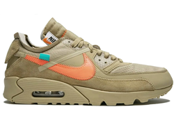 Nike Air Max 90 X Off White (Бежевые) фото