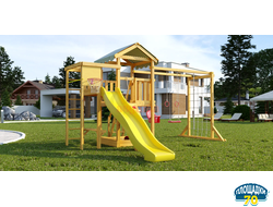 Детская площадка Савушка Мастер 4 Plus (горка 3 метра)