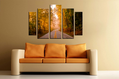 Модульная картина "Путь приключений"