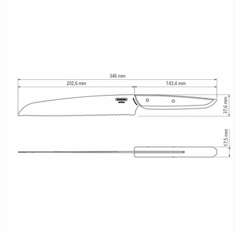 Набор ножей Tramontina Verttice 6пр. V-0103