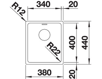 Мойка Blanco Andano 340-IF