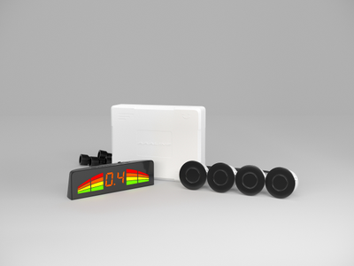 LED-14 Truck (Парктроник - 4 датчика с удлиненными проводами до 7,6 метров)