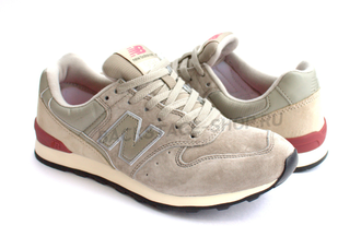 Кроссовки New Balance 996 Gray замшевые