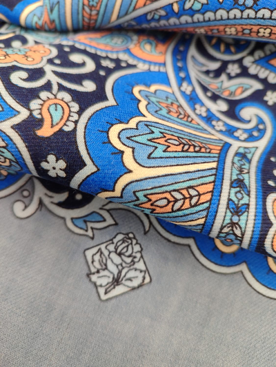 Павловопосадский платок Огненный танец 1963-1